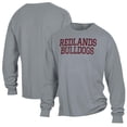 thumbnail image 1 of Men's ComfortWash Gray University of Redlands Bulldogs Stack Garment Dyed Long Sleeve T-Shirt, 1 of 3