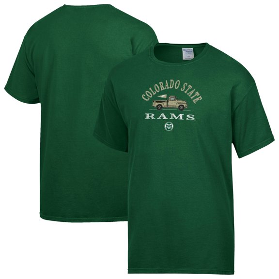 Men's ComfortWash Green Colorado State Rams Truck T-Shirt