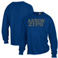thumbnail image 1 of Men's ComfortWash Navy Akron Zips Stack Garment Dyed Long Sleeve T-Shirt, 1 of 3