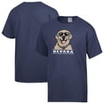 thumbnail image 1 of Men's ComfortWash Navy Nevada Wolf Pack Dog T-Shirt, 1 of 3
