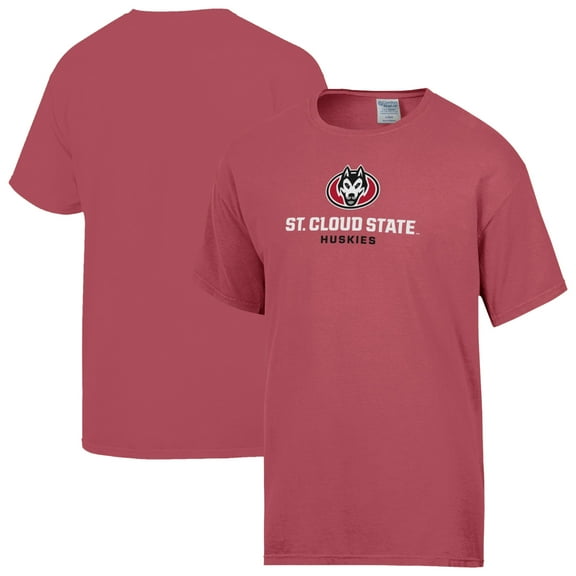 Men's ComfortWash  Red St. Cloud State Huskies Distressed T-Shirt