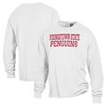 thumbnail image 1 of Men's ComfortWash White Youngstown State Penguins Stack Garment Dyed Long Sleeve T-Shirt, 1 of 3