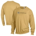 thumbnail image 1 of Men's ComfortWash Yellow Colorado Anschutz Medical Campus Garment Dyed Fleece Crewneck Pullover Sweatshirt, 1 of 3