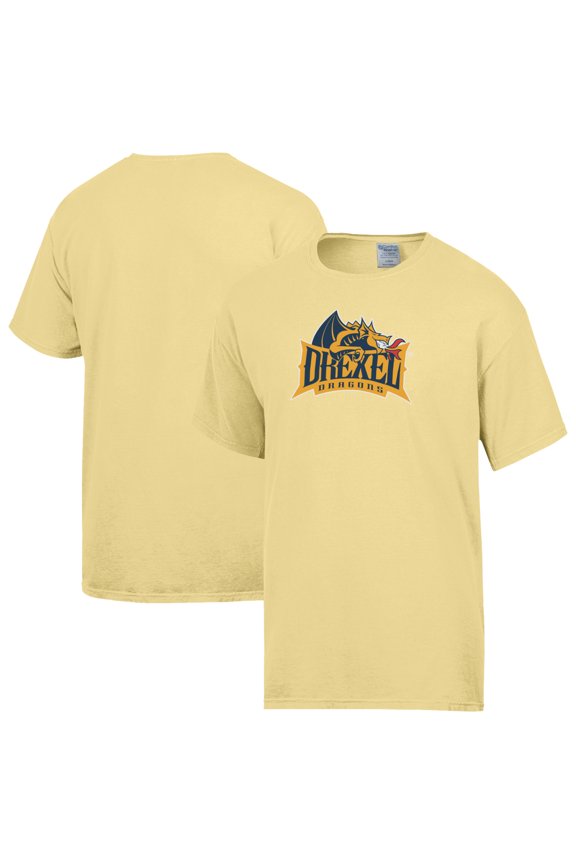 Men's ComfortWash Yellow Drexel Dragons T-Shirt