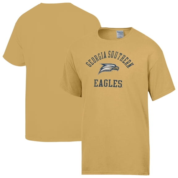 Men's ComfortWash  Yellow Georgia Southern Eagles Distressed T-Shirt