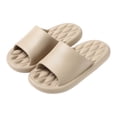 thumbnail image 1 of Men's Comfortable Slide Slippers With Sole For Home Bathroom And Leisure Use, 1 of 6