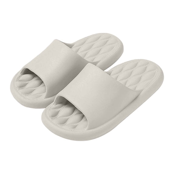 Men's Comfortable Slide Slippers With Sole For Home Bathroom And Leisure Use