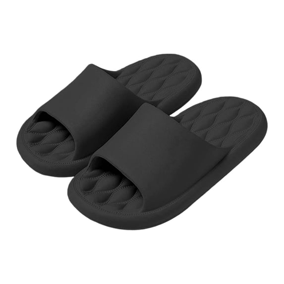 Men's Comfortable Slide Slippers With Sole For Home Bathroom And Leisure Use