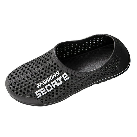 Men's Comfortable Slip On Beach Sandals Non Slip Outdoor Clogs for Men Lightweight Quick Dry Water Friendly Summer Shoes