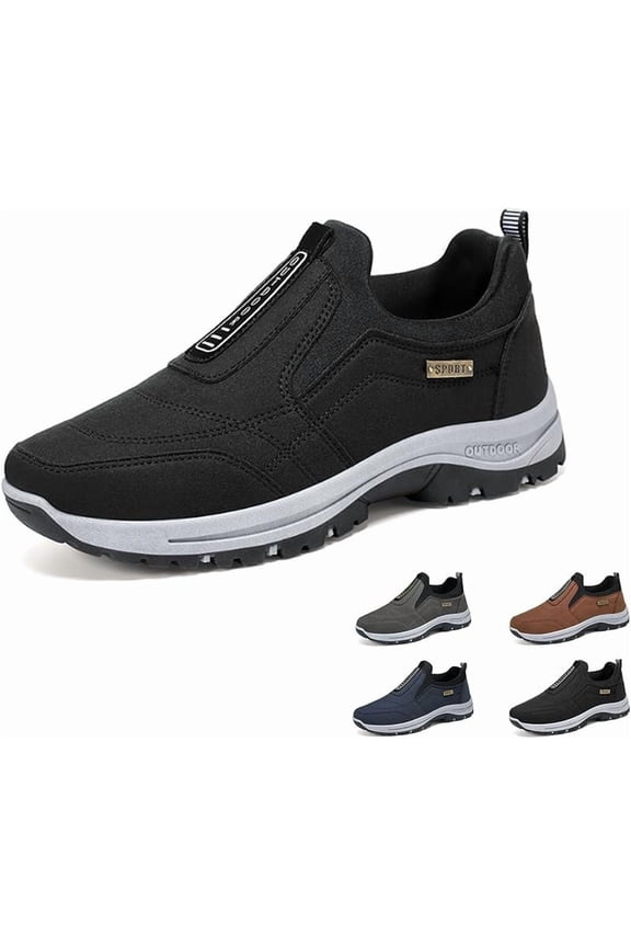 Men's Comfortable Waterproof Orthopedic Walking Shoes, Teresad Shoes Men, Breathable Walking Shoes for Men