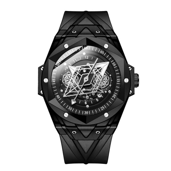 Men's Compass Series Fashionable Personalized Sports Quartz Watch