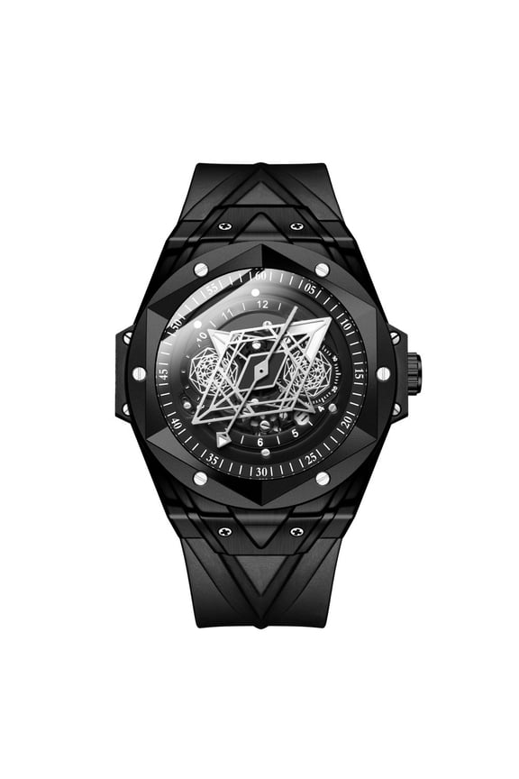 Men's Compass Series Fashionable Personalized Sports Quartz Watch