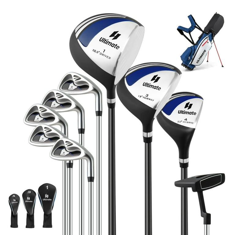 Set of Dunlop Hi-Brid CF 1 6-SW + MacGregor Driver + 5 Wood + 7 Wood + Putter Set of Dunlop Hi-Brid CF 1 6-SW + MacGregor Driver + 5 Wood + 7 Wood + Putter