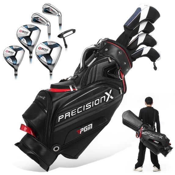 PartyKindom 1Set Beginner Friendly Golf Set with Enhanced Launch and Stable Control
