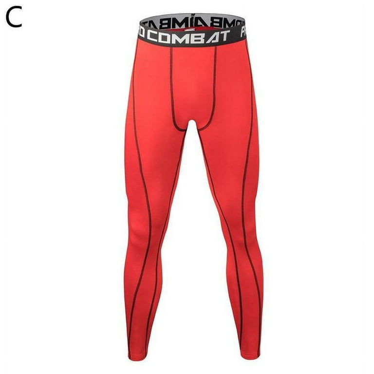Men's Compression Base Layer Sports Pants Leggings Bottoms Tight Running  R3A2 