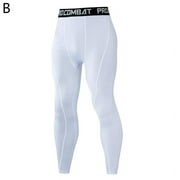 "Men's Compression Base Layer Sports Pants Leggings Tight Running Bottoms "