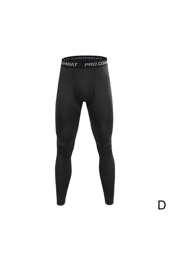 Men's Compression Leggings Pants Fitness Basketball Sport Trousers