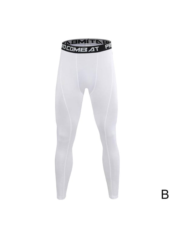 Men's Compression Leggings Pants Trousers Fitness Baskerball Joggingpant D3S4