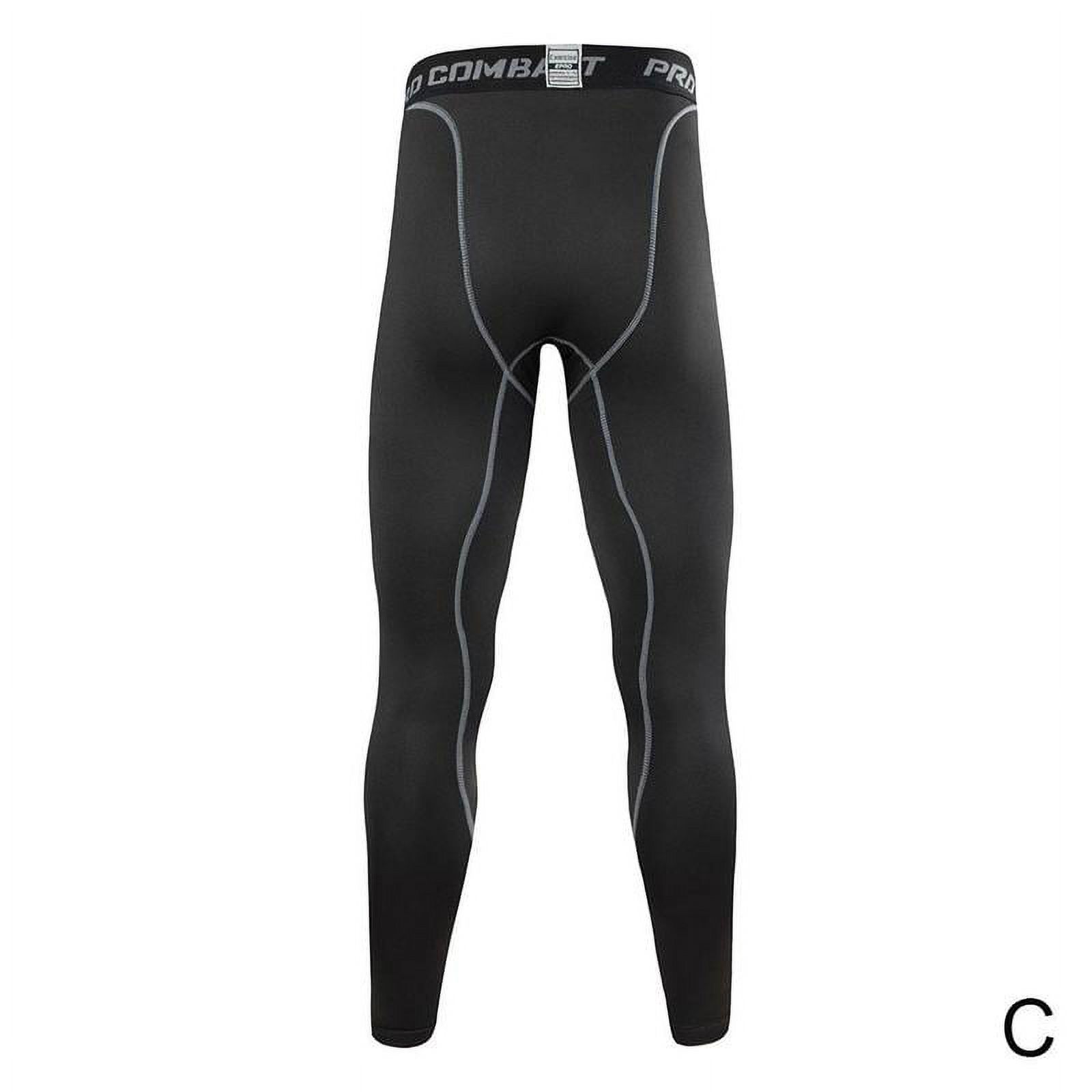 Leggings Sportivi Uomo Yishengwan - Pantaloni A Compressione Asciugatura Rapida Per Corsa, Ciclismo E Palestra, Tessuto Traspirante Alta Elasticità, Taglie S-2XL