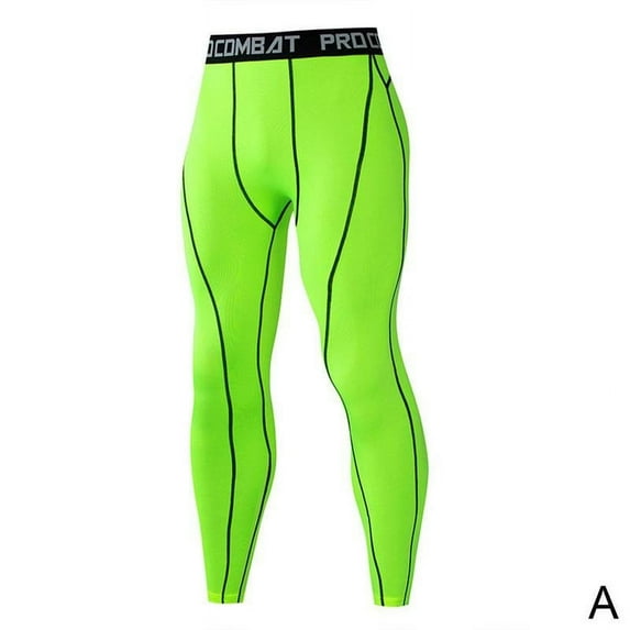 Men's Compression Leggings Pants Trousers Fitness Baskerball Joggingpant NEW