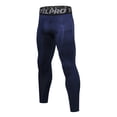 thumbnail image 1 of Men's Compression Pants 4-Way Stretch Quick Dry Moisture Wicking Breathable Gym Workout Tights Navy, 1 of 3