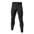 thumbnail image 1 of Men's Compression Pants Cool Dry Athletic Workout Running Tights Leggings Baselayer Sport Pants, 1 of 3