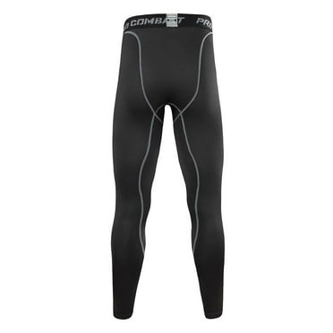 Men's Compression Pants Long Base Layer Leggings Tights Athletic Autumn Winter Warm Sport Fitness Underwear Running Tights
