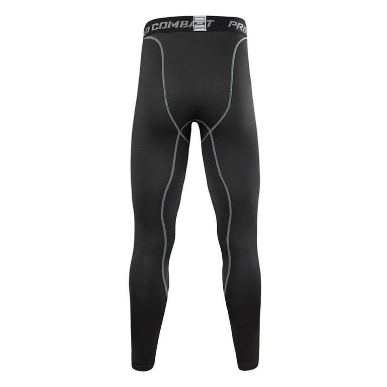 Men's Compression Pants Long Base Layer Leggings Tights Athletic