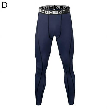 Men’s Compression Pants Tights Leggings Sports Baselayer Running Workout Yoga Cool Dry A6P5