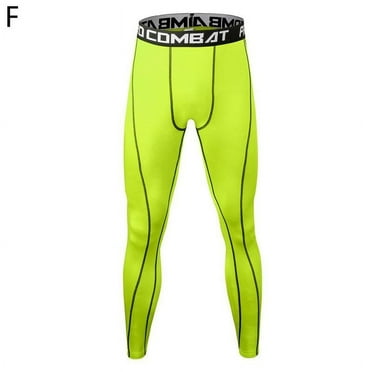 Men鈥檚 Compression Pants Tights Leggings Sports Baselayer Running Workout Yoga Cool Dry Y7A7
