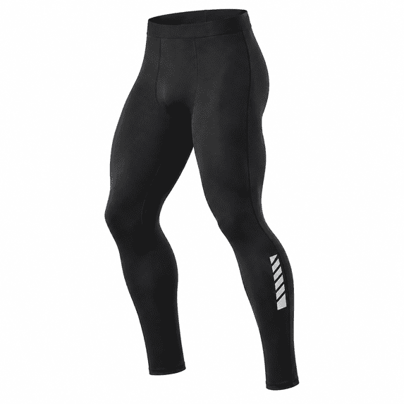 Alpinario Men's Compression Pants Quick Dry Athletic Tights for Running Training Baselayer, Black, XL
