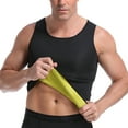 thumbnail image 1 of Men's Compression Shirt Slimming Body Shaper Vest Workout Tank Tops Abs Abdomen Undershirts, 1 of 6