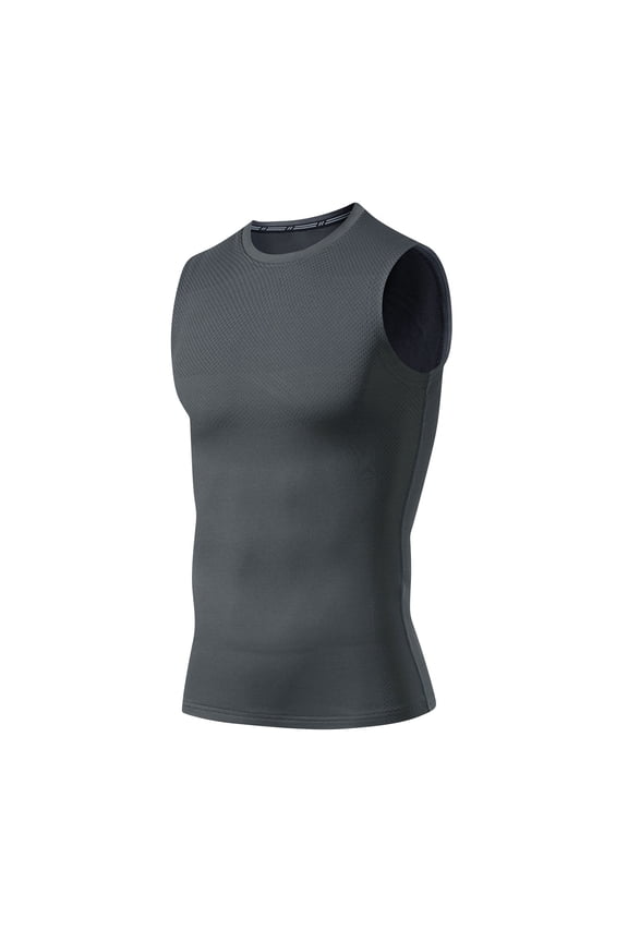 Men's Compression Shirts Workout Athletic Gym Quick Dry Base Layer Udershirts Basketball Football Quick Dry Tank Top