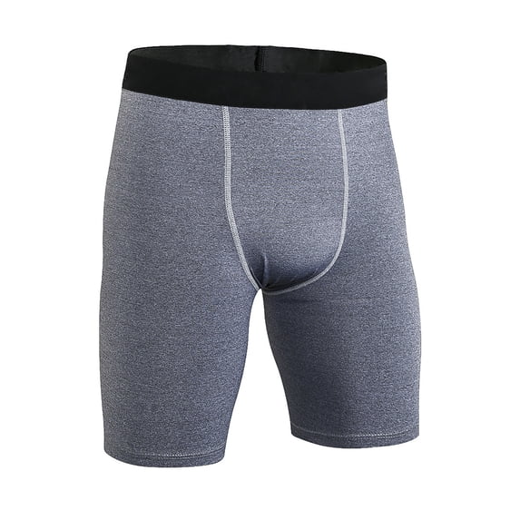 Men's Compression Shorts Quick Dry Moisture Wicking– 5" Performance Athletic Shorts for Workouts Sports Running Spandex Underwear Size M-3XL flower grey