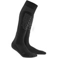 thumbnail image 1 of Men’s Compression Ski Socks - CEP Ski GripTech Socks (Black/Anthracite) IV, 1 of 2
