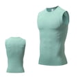 thumbnail image 1 of Men's Compression Sleeveless Base Layer - Quick-Dry Athletic Tank Top for Running, Hiking & Sports, 1 of 3