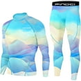 thumbnail image 1 of Men's Compression Sportswear Suits Gym Tights Training Boxing Rugby Clothing Jogging Sports Set Running Rashguard Tracksuit, 1 of 3