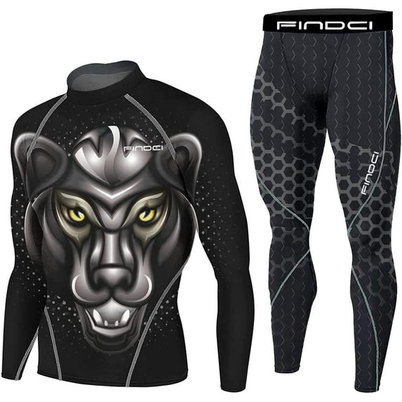 Men's Compression Sportswear Suits Gym Tights Training Boxing Rugby Clothing Jogging Sports Set Running Rashguard Tracksuit