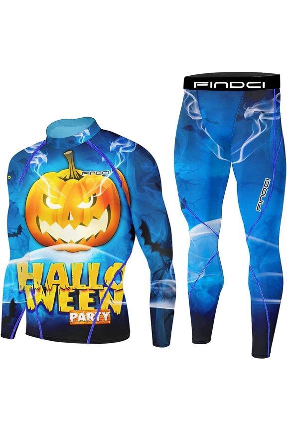 Men's Compression Sportswear Suits Gym Tights Training Boxing Rugby Clothing Jogging Sports Set Running Rashguard Tracksuit