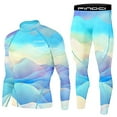 thumbnail image 1 of Men's Compression Sportswear Suits Gym Tights Training Boxing Rugby Clothing Jogging Sports Set Running Rashguard Tracksuit, 1 of 7