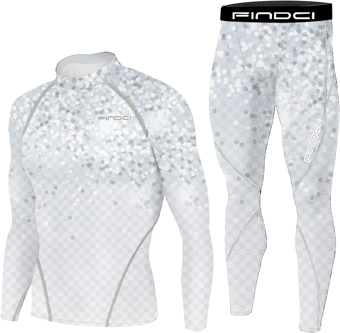 Men's Compression Sportswear Suits Gym Tights Training Boxing Rugby ...