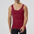 thumbnail image 1 of Men's Compression Tank Top Shirts Muscle Undershirt Body Shaper High Elastic Breathable Shapewear, 1 of 4