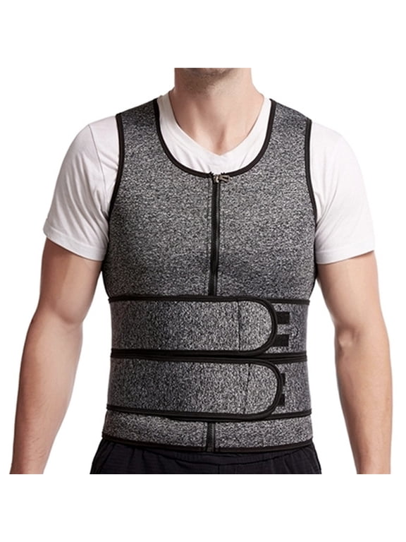 Men's Compression Tank Top Slim Fit Workout Shirt Elastic Body Vest for Sports Gym Athletic Performance Men's Henley Shirts Washed Sleeveless Tank Tops