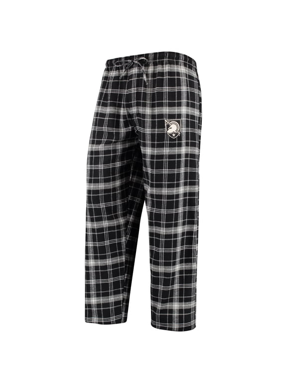 Men's Concepts Sport Black/Gray Army Black Knights Ultimate Flannel Pants