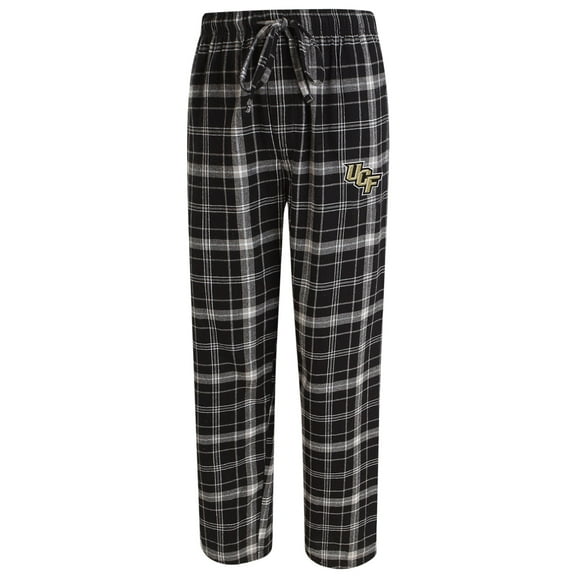 Men's Concepts Sport Black/Gray UCF Knights Ultimate Flannel Pants
