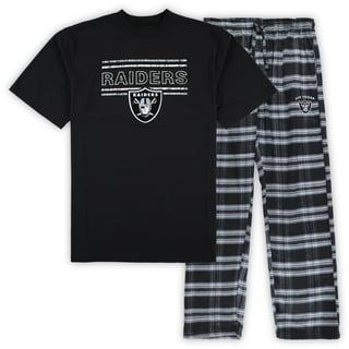 Las Vegas Raiders Pajamas, Sweatpants & Loungewear in Las Vegas Raiders  Team Shop 