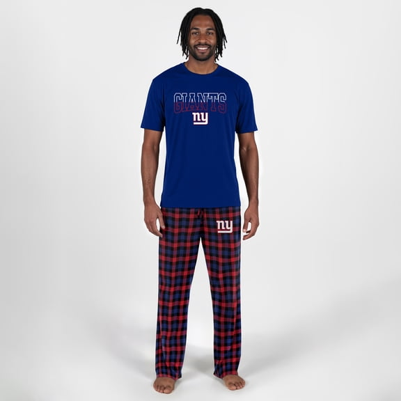 Men's Concepts Sport Royal New York Giants Highland Sleep Set