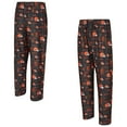 thumbnail image 1 of Men's Concepts Sport Brown Cleveland Browns Mosaic All Over Print Pants, 1 of 3