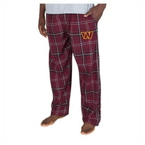 Men's-Concepts Sport  Burgundy Washington Commanders Ultimate Plaid Flannel Pants
