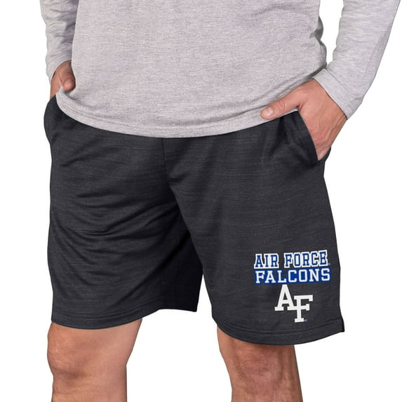 Men's Concepts Sport Charcoal Air Force Falcons Bullseye Knit Jam Shorts